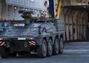 Brigata tedesca della NATO: prime truppe in Lituania (Foto: 2022, LaPresse)