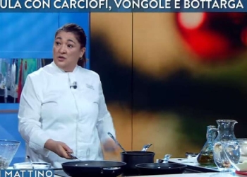 La chef Vitalia Scano (Di Buon Mattino, Tv2000, 2022)