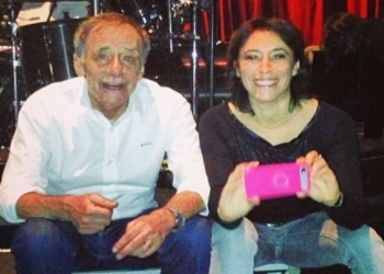 Roberto Vecchioni con la figlia Francesca (Instagram)