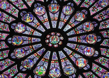 Rosone di Notre-Dame a Parigi (foto dal web)