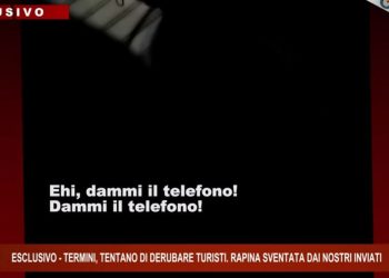 Tentativo rapina stazione Termini