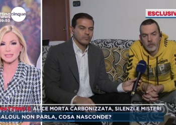Il fratello di Alice Neri a Mattino5