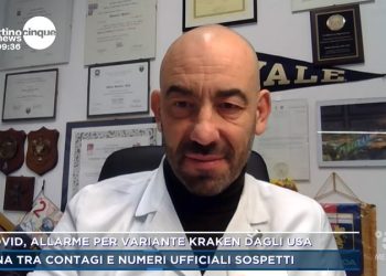 Matteo Bassetti a Mattino5