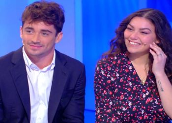 Eleonora e Charles Leclerc a C'è posta per te