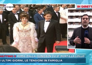 Michelangelo Iuliano su Gina Lollobrigida (Mattino 5)