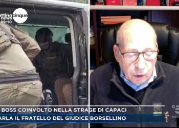 Salvatore Borsellino a Mattino5