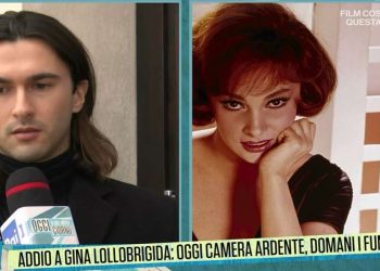 Dimitri, il nipote di Gina Lollobrigida a Oggi è un altro giorno