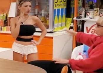 GF Vip: Oriana Marzoli furiosa contro Wilma Goich. (Foto: Web)