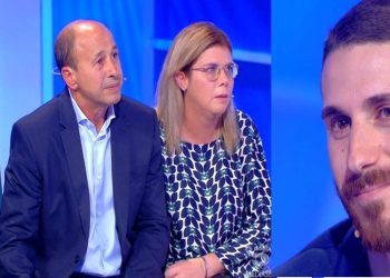 Salvo e il figlio Alessio a C'è posta per te