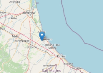 Terremoto oggi Cesena, 22 gennaio 2023 (foto: INGV)