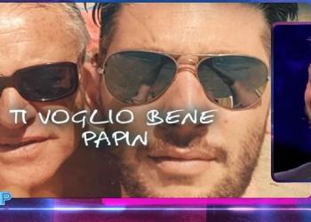 Edoardo Tavassi e il papà Luciano, GF Vip