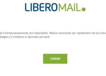 Libero mail e Virgilio ancora malfunzionamenti