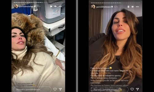 Guendalina Tavassi in ospedale, il racconto (Foto: Instagram)