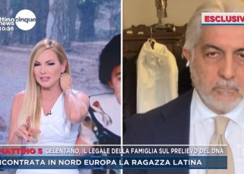 L'avvocato di Angela Celentano a Mattino5