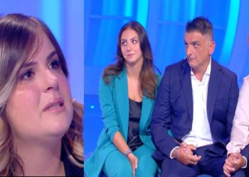 Carmen e il padre Giuseppe a C'è posta per te 2023