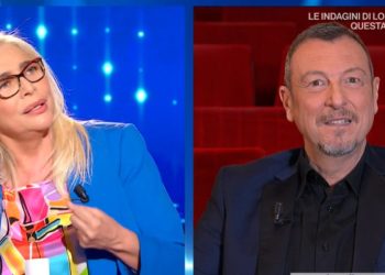 Mara Venier e Amadeus (Domenica In, 2023)