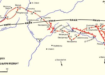 La ritirata dell'Armir (Credit: LoanP8, da Wikipedia)