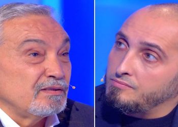 Libertario e il figlio Alessandro a C'è posta per te 2023