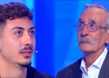 Leonardo e nonno Alberto a C'è posta per te