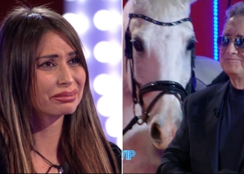 Sarah Altobello, la sorpresa di Tony Toscano al GF Vip (Foto: Screenshot)