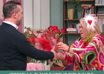 Rossella Erra e suo marito, Attilio Russo