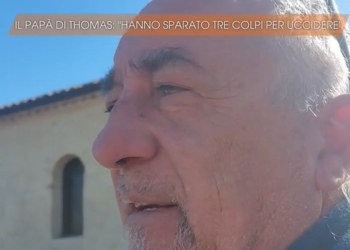 Paolo, padre di Thomas Bricca (Quarto Grado, 2023)