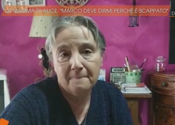 Patrizia Montorsi, madre di Alice Neri (Quarto Grado, 2023)