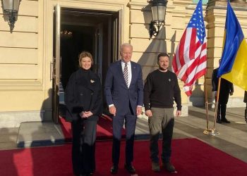 Biden a Kiev da Zelensky