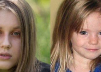 Julia (la 21enne polacca) e Maddie McCann (Twitter)
