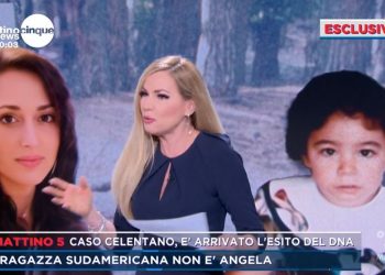 Angela Celentano, il caso a Mattino5