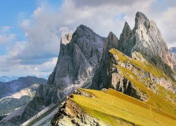 Vista sulle Odle, Dolomiti (Pixabay)