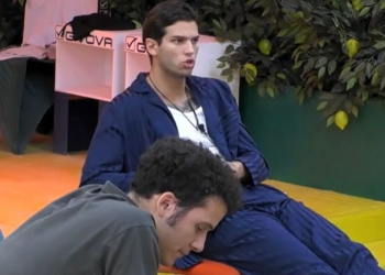 Andrea Maestrelli e Edoardo Donnamaria al GF Vip (Foto: Web)