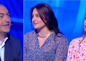 Massimo e le figlie a C'è posta per te