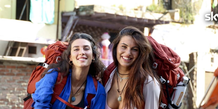 Pechino Express 2023 Sky Carolina Stramare e Barbara Prezia - "Le Mediterranee" (Foto: comunicato stampa)