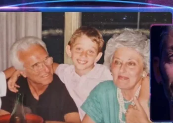 Edoardo Tavassi e nonna Ina, GF Vip