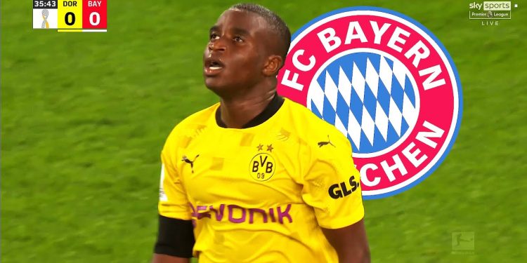 Moukoko, screen Youtube