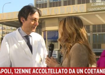 Giovanni Gaglione, ospedale Santobono di Napoli (Storie Italiane, 2023)