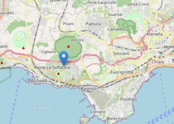 Mappa ingv terremoto Campi Flegrei