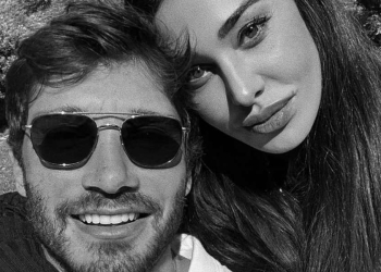 Belen Rodriguez e Stefano De Martino (Instagram)