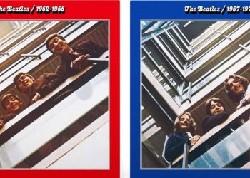 Le copertine delle due antologie dei Beatles pubblicate 50 anni fa