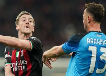 Napoli o Milan: chi si qualifica in semifinale di Champions League? (Foto LaPresse)