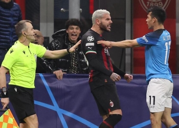 Diretta Napoli Milan, ritorno quarti Champions League (Foto LaPresse)