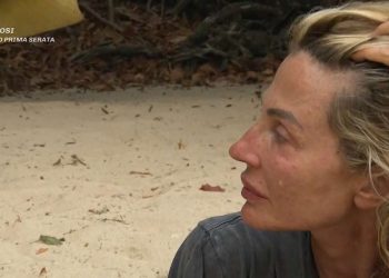 Nathaly Caldonazzo piange all'Isola dei Famosi 2023