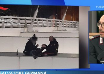 Salvatore Germanà, il carabiniere di Alessandria che ha salvato la 27enne dal suicidio (I Fatti Vostri)