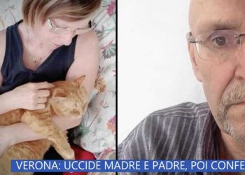 Vilma Vezzaro e Giampaolo Turazza (Foto: La vita in diretta)