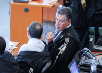 Il pm Nino Di Matteo in aula a Palermo durante il processo per la trattativa
