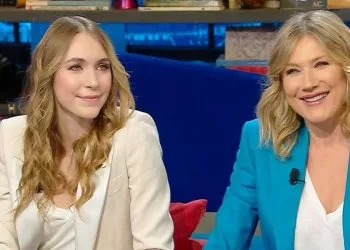 Natasha Stefanenko e la figlia Sasha a Oggi è un altro giorno