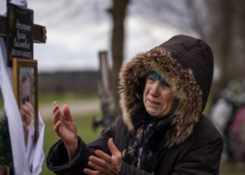 A Bucha, Ucraina (LaPresse)