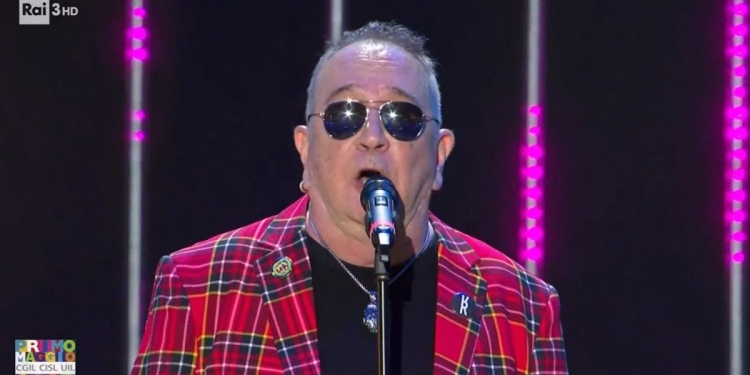 Johnson Righeira al Concertone del primo maggio (Foto: Web)