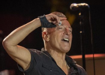 Bruce Springsteen and the E Street Band ( Foto Lapresse AP Photo/Emilio Morenatti)